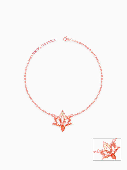 Rose Gold Adishakti Anklet
