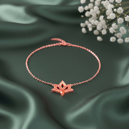 Rose Gold Adishakti Anklet