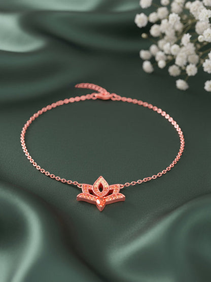 Rose Gold Adishakti Anklet