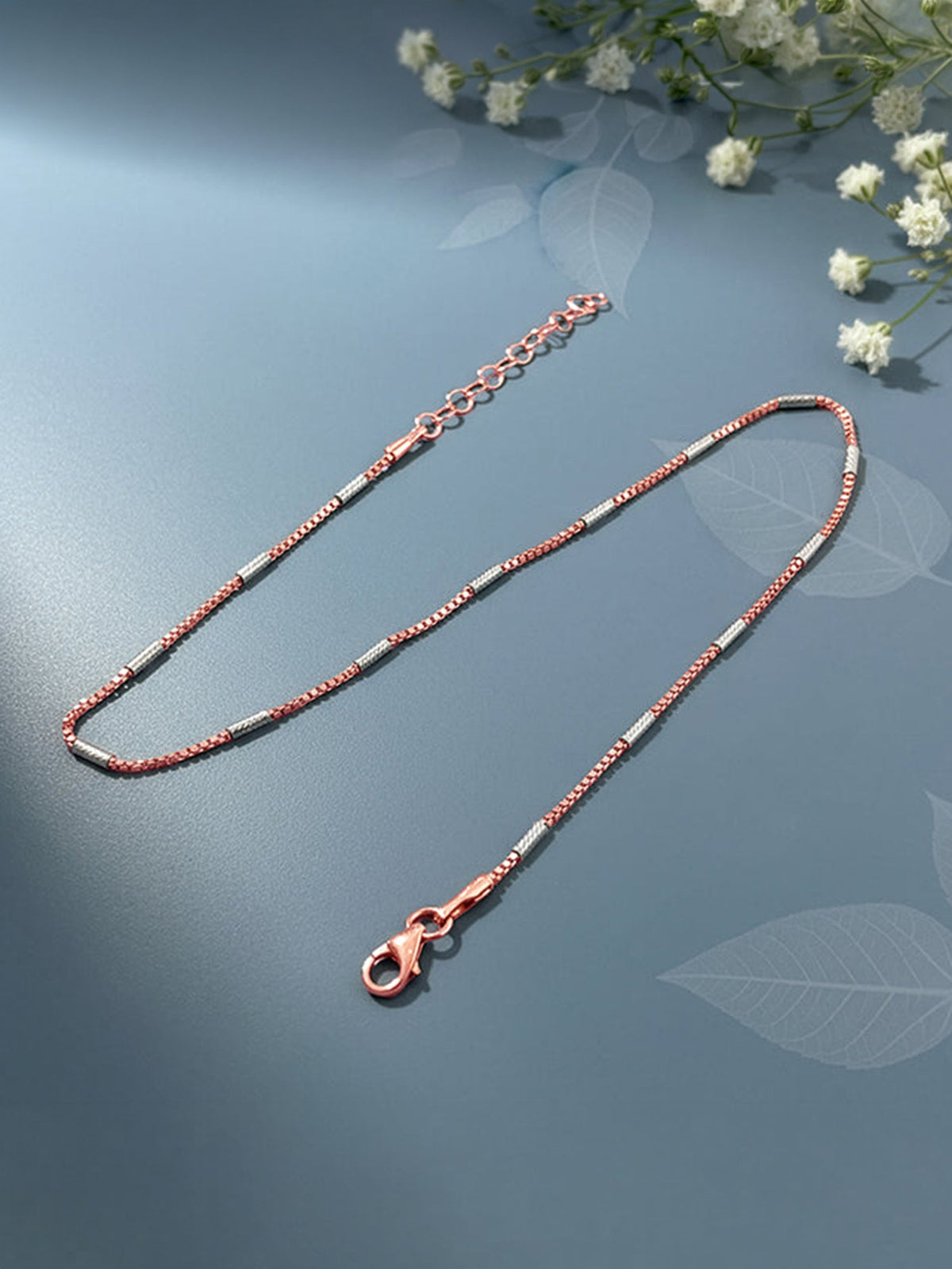 Dual Tone Classic Anklet