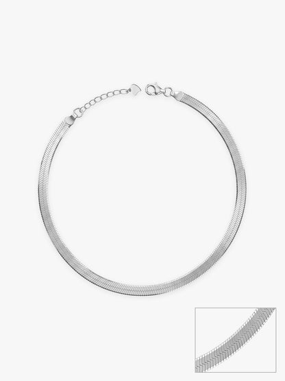 Silver Eternal Elegance Anklet