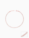 Dual Tone Trendy Anklet