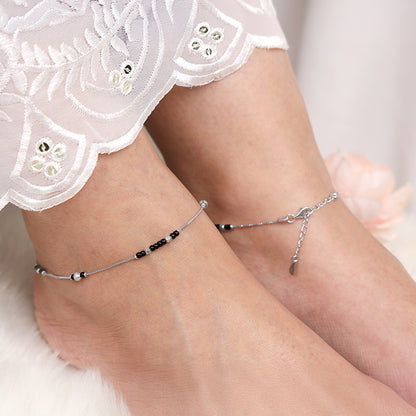 Silver Alluring Anklet