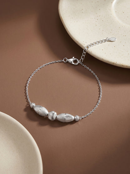 Silver Rockabye Anklet