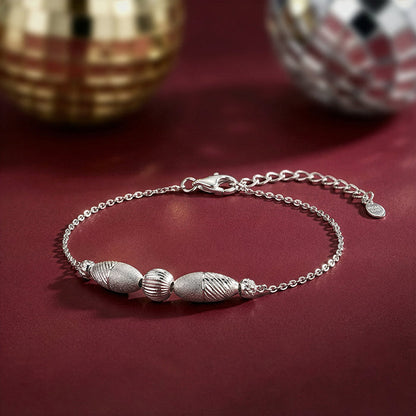 Silver Rockabye Anklet