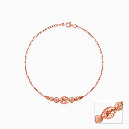 Rose Gold Havana Anklet