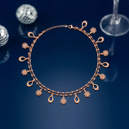 Rose Gold Thriller Anklet