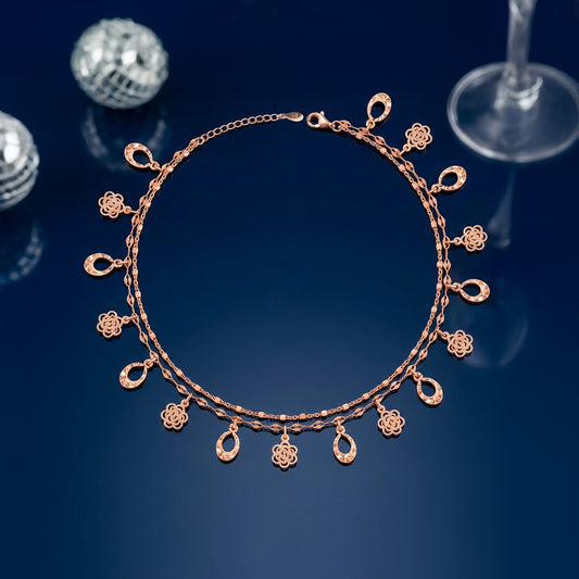 Rose Gold Thriller Anklet