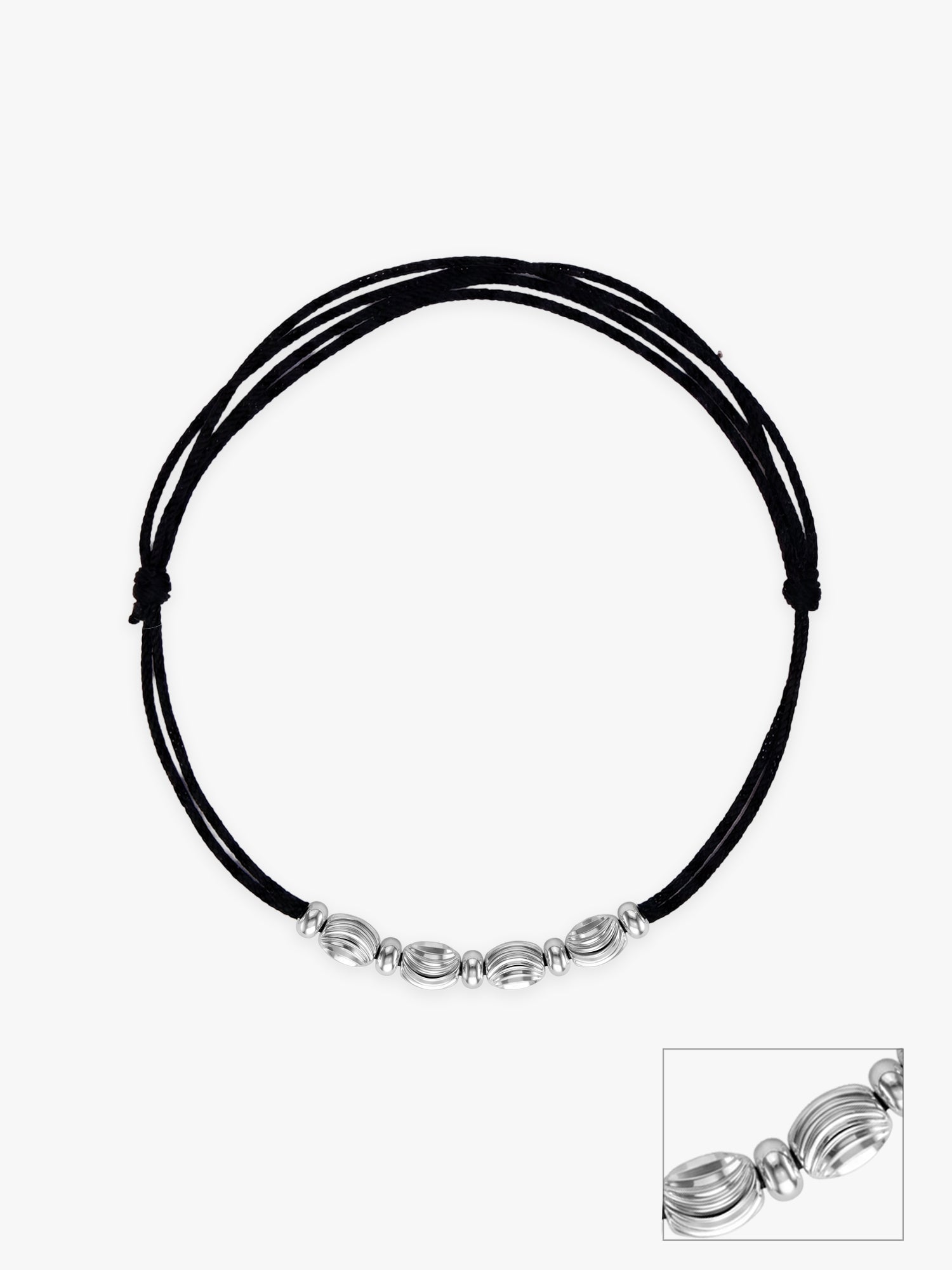 Silver Dazzling Anklet