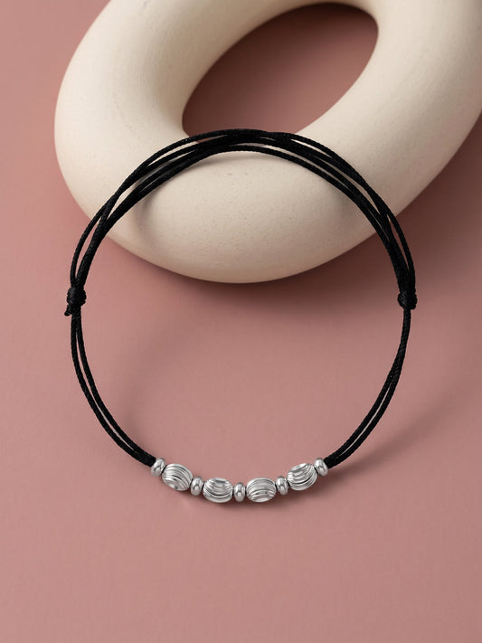 Silver Dazzling Anklet