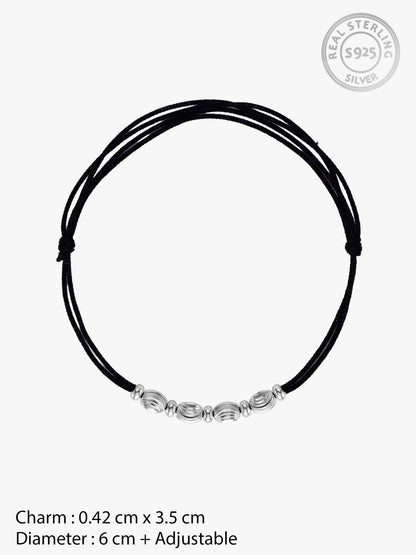 Silver Dazzling Anklet