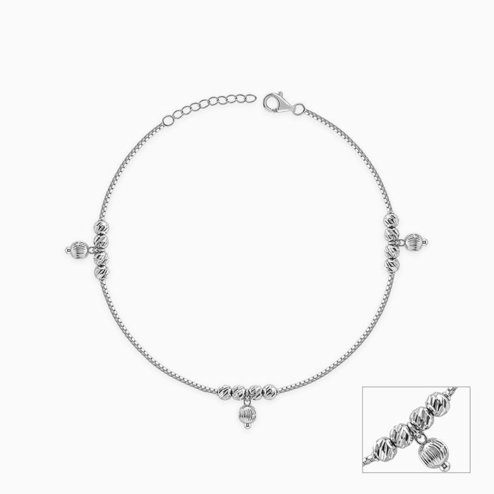 Silver Stellar Anklet