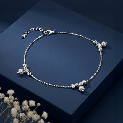 Silver Stellar Anklet