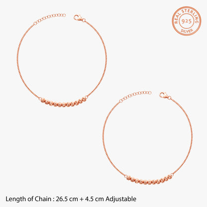 Rose Gold Matilda Anklet