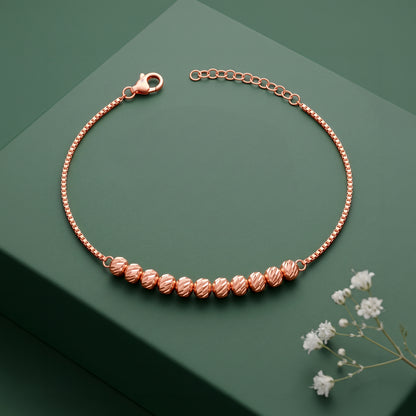 Rose Gold Matilda Anklet