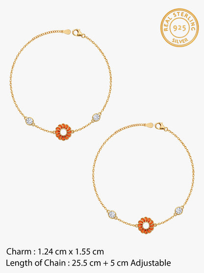 Golden Kesari Jalebi Set of Two