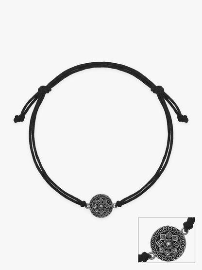 Oxidised Silver Manjulika Anklet
