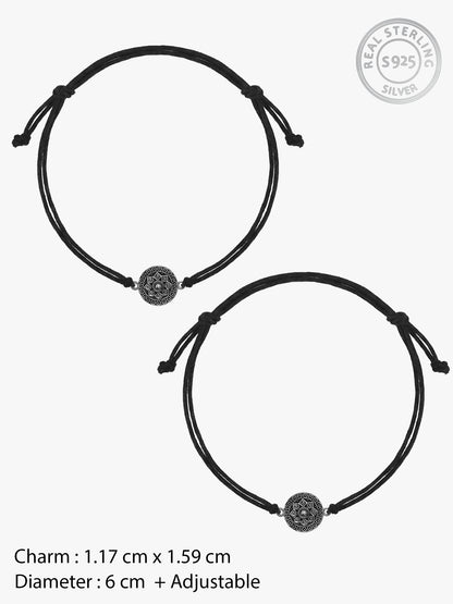 Oxidised Silver Manjulika Anklet