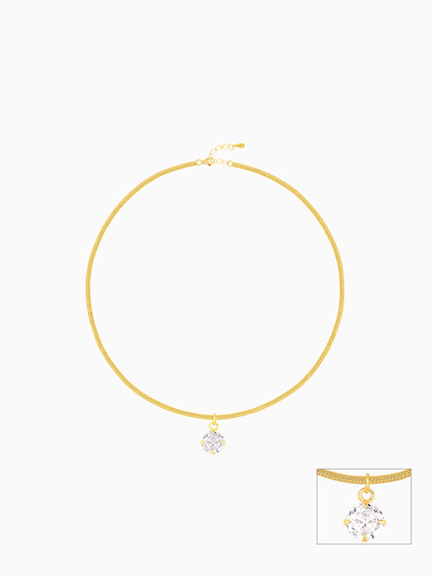 Golden Dangling Charm Anklet