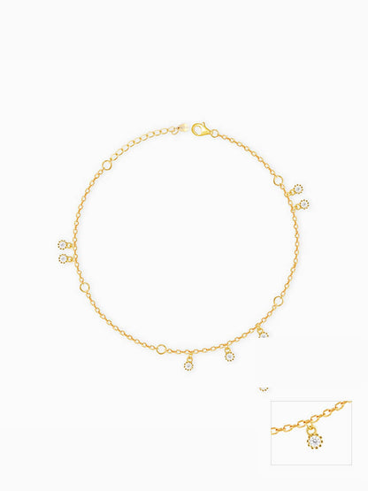 Golden Captivating Anklet