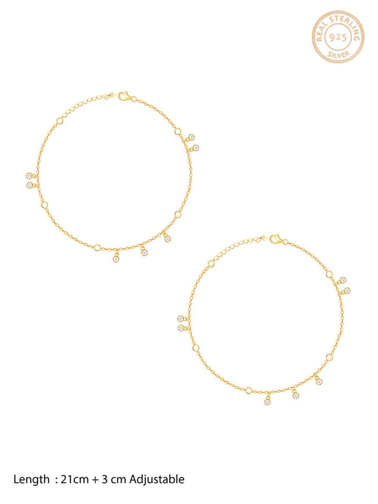 Golden Captivating Anklet