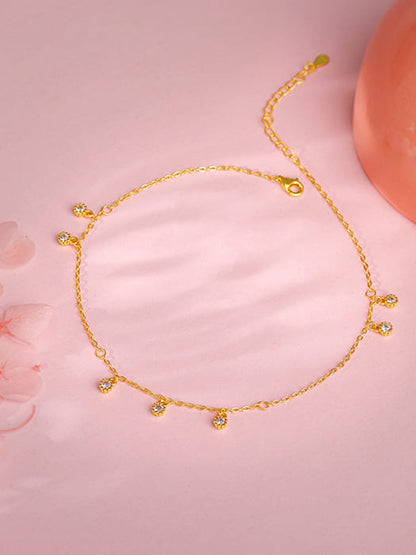 Golden Captivating Anklet