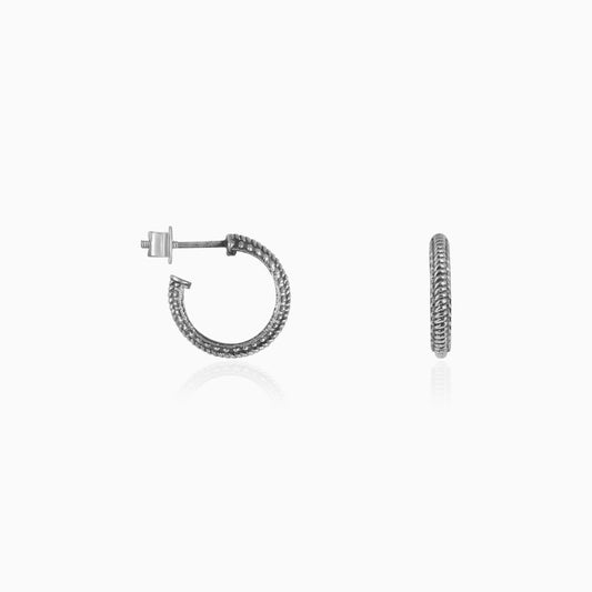 Oxidised Silver Mini Tribal Baali