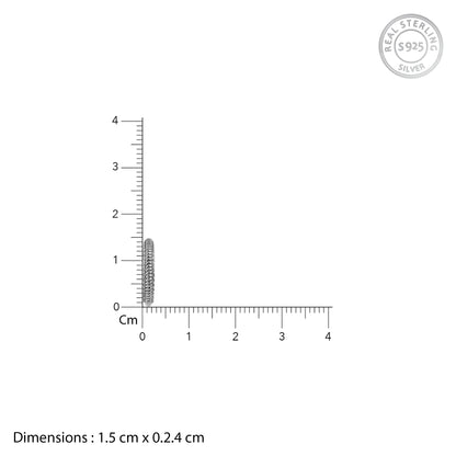 Oxidised Silver Mini Tribal Baali