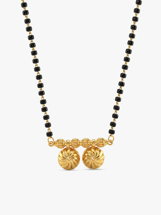 Golden Menka Mangalsutra