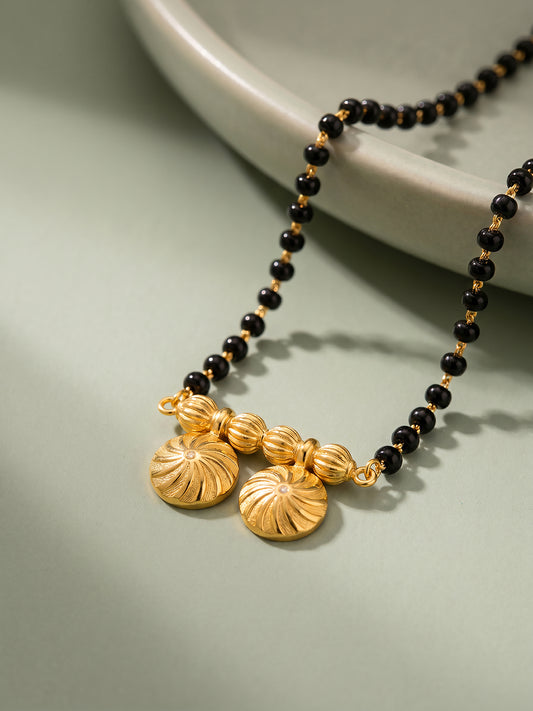 Golden Menka Mangalsutra