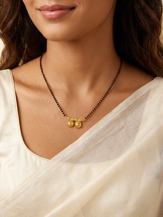 Golden Menka Mangalsutra