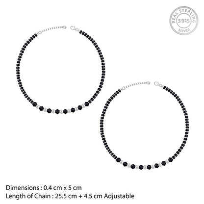 Oxidised Silver Shakuntala Set