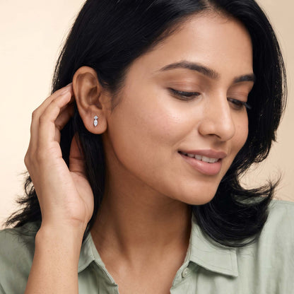 Silver Dewdrop Earrings