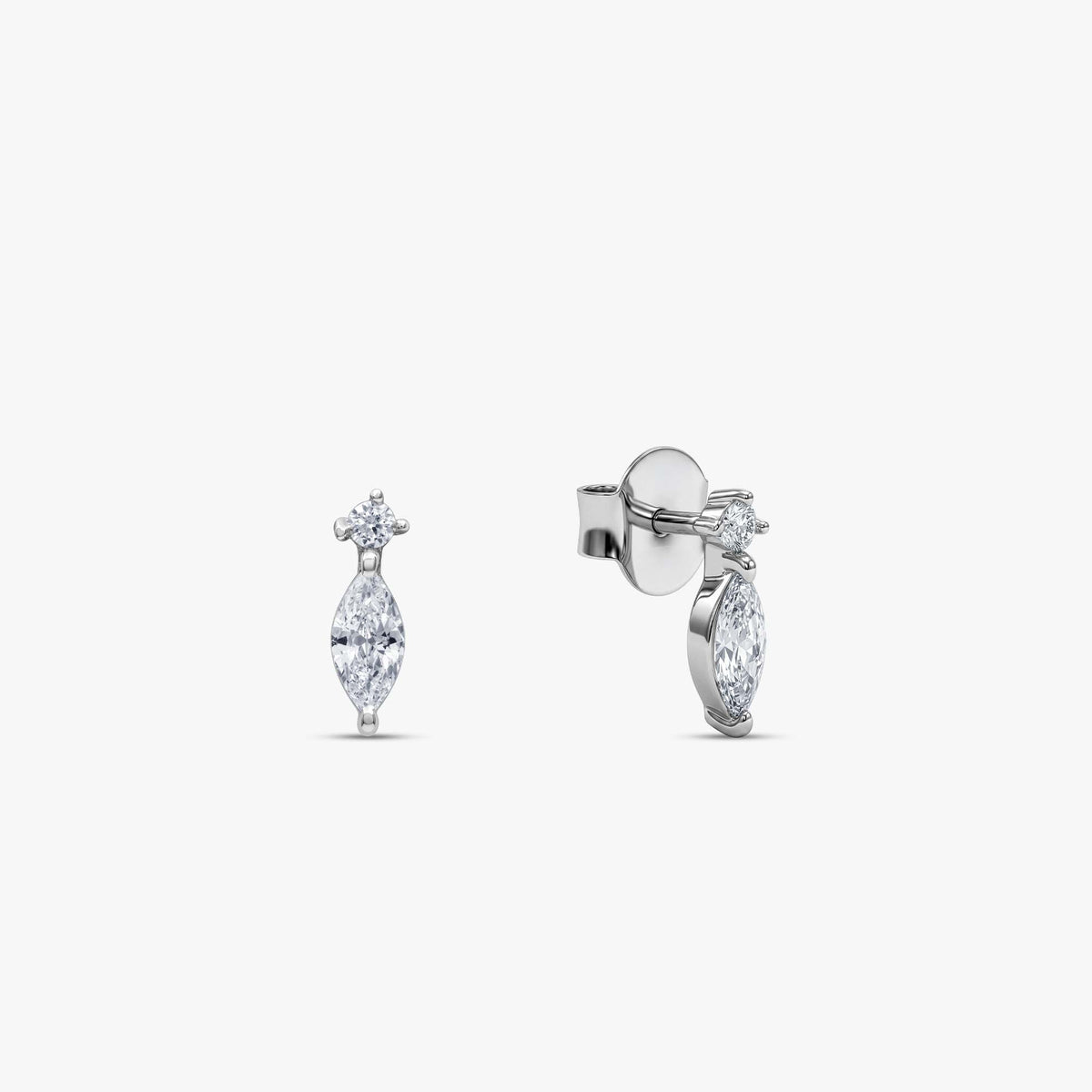 Silver Dewdrop Earrings
