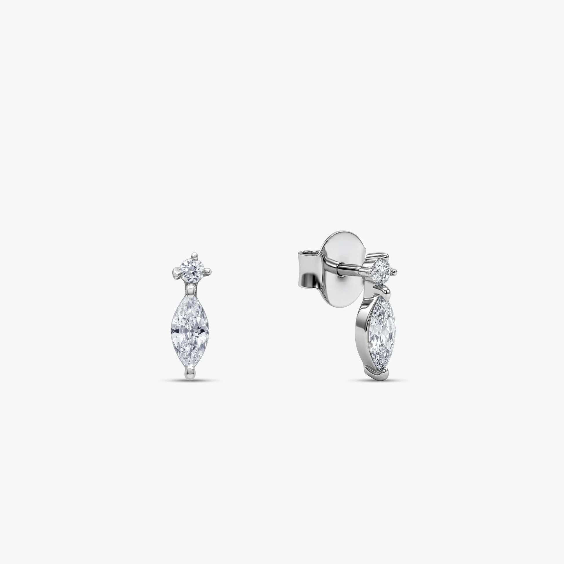 Silver Dewdrop Earrings