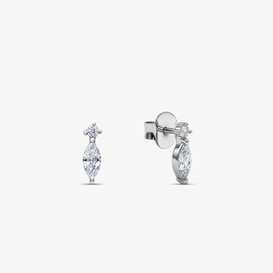 Silver Dewdrop Earrings