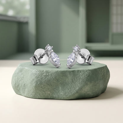 Silver Dewdrop Earrings