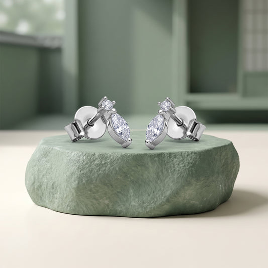 Silver Dewdrop Earrings