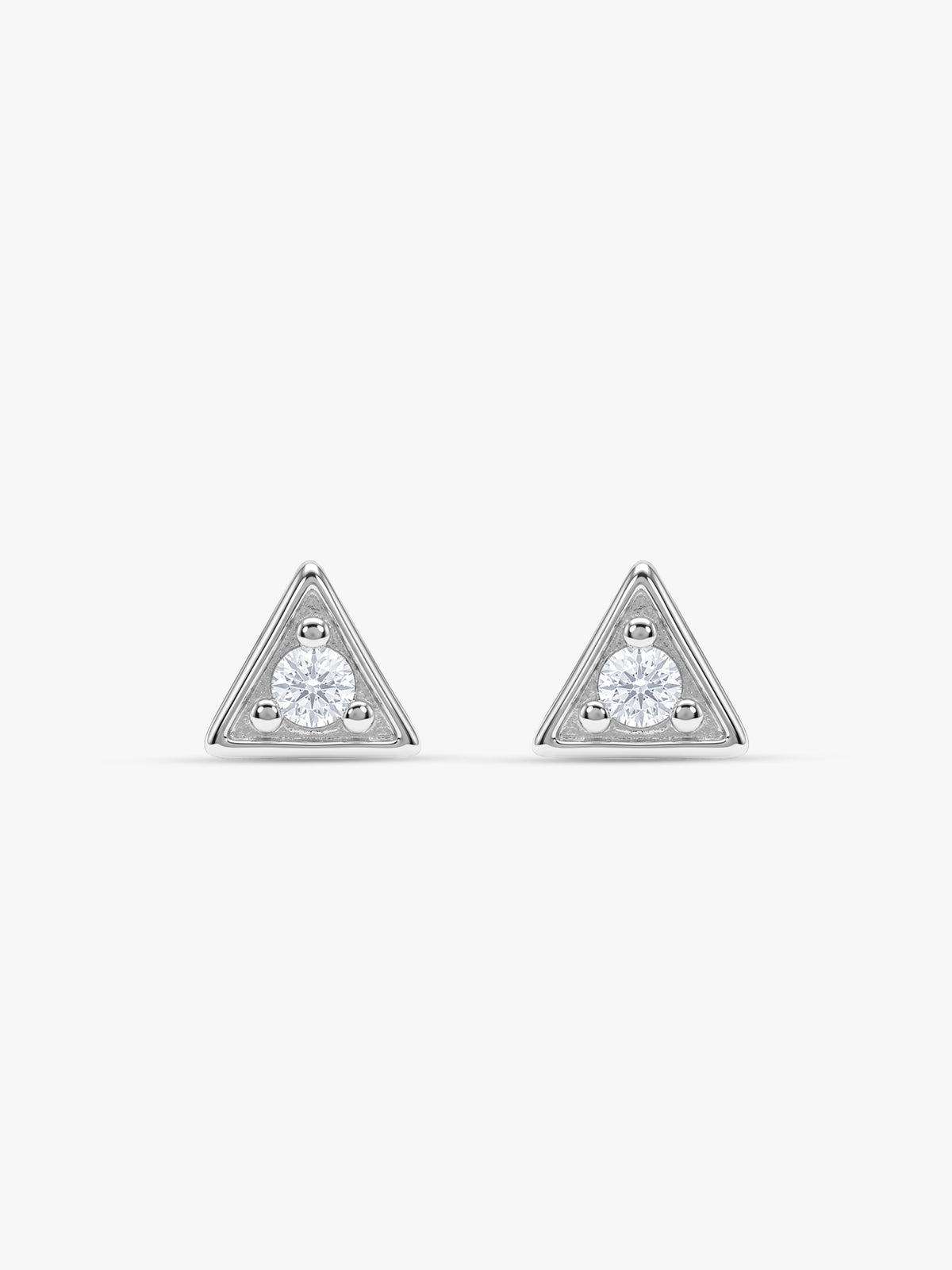 Silver Triple Point Studs