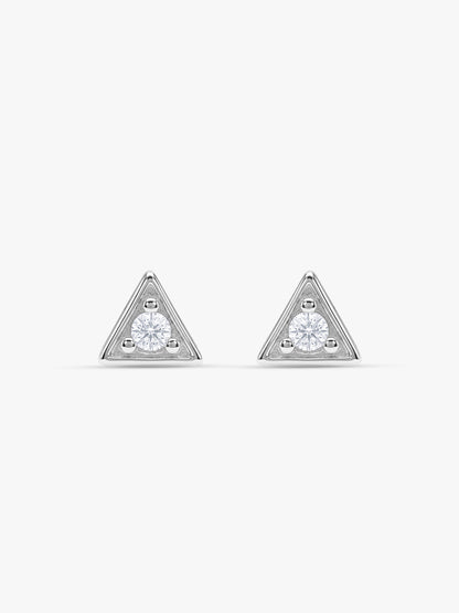 Silver Triple Point Studs