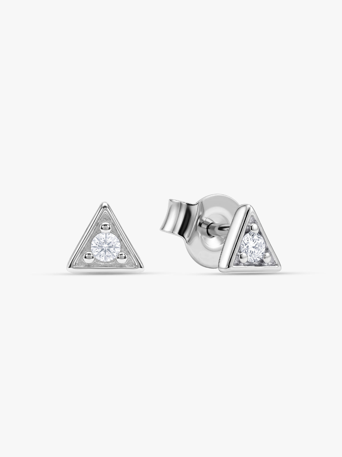 Silver Triple Point Studs