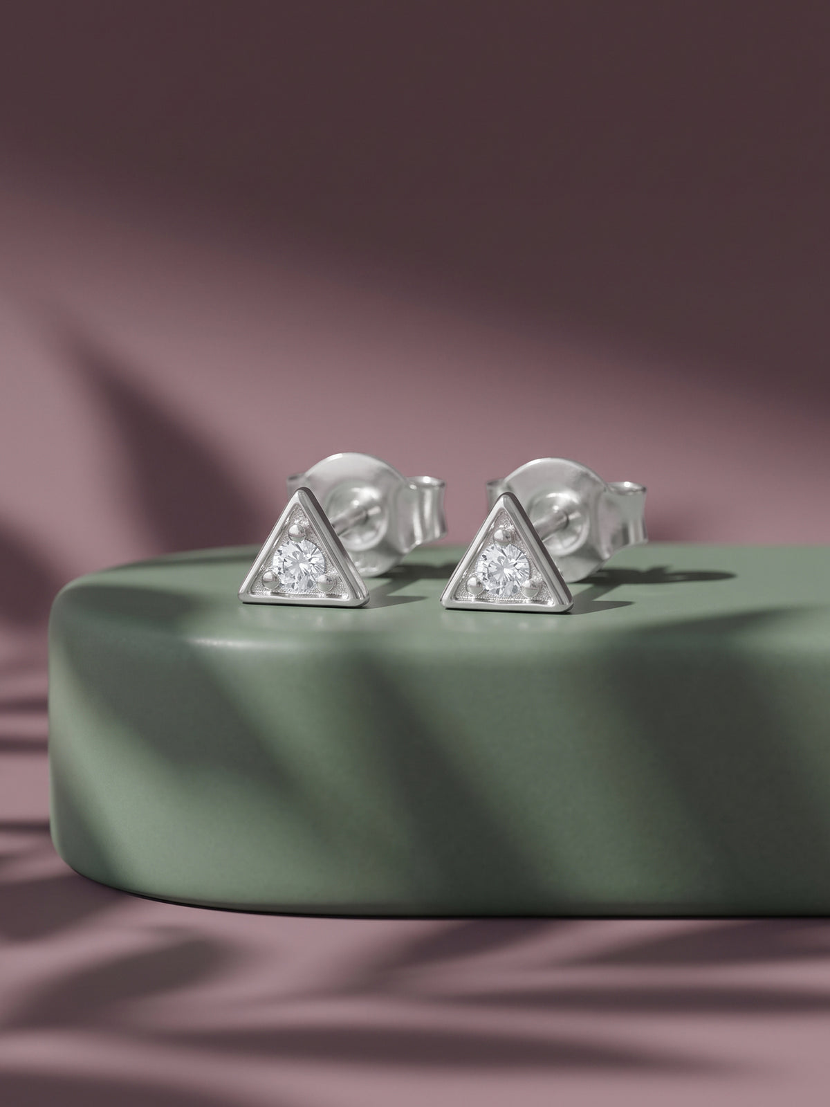 Silver Triple Point Studs