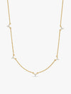Golden Floret Station Necklace