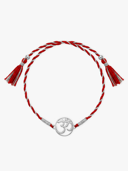 Silver Shree Om Rakhi