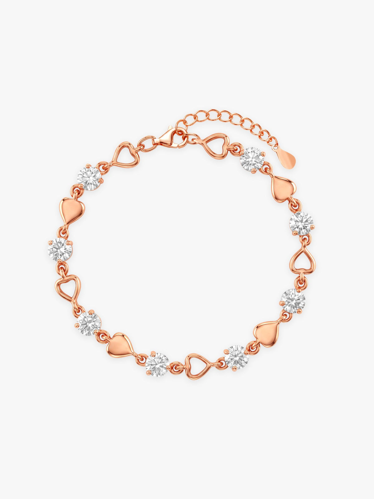 Kriti Sanon Rose Gold Heartlock Bracelet