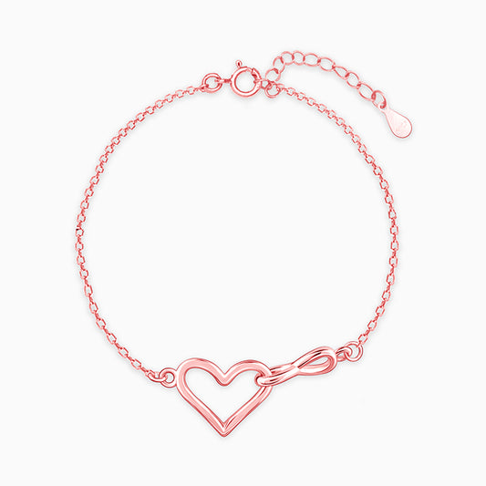 Rose Gold Bold Love Bracelet