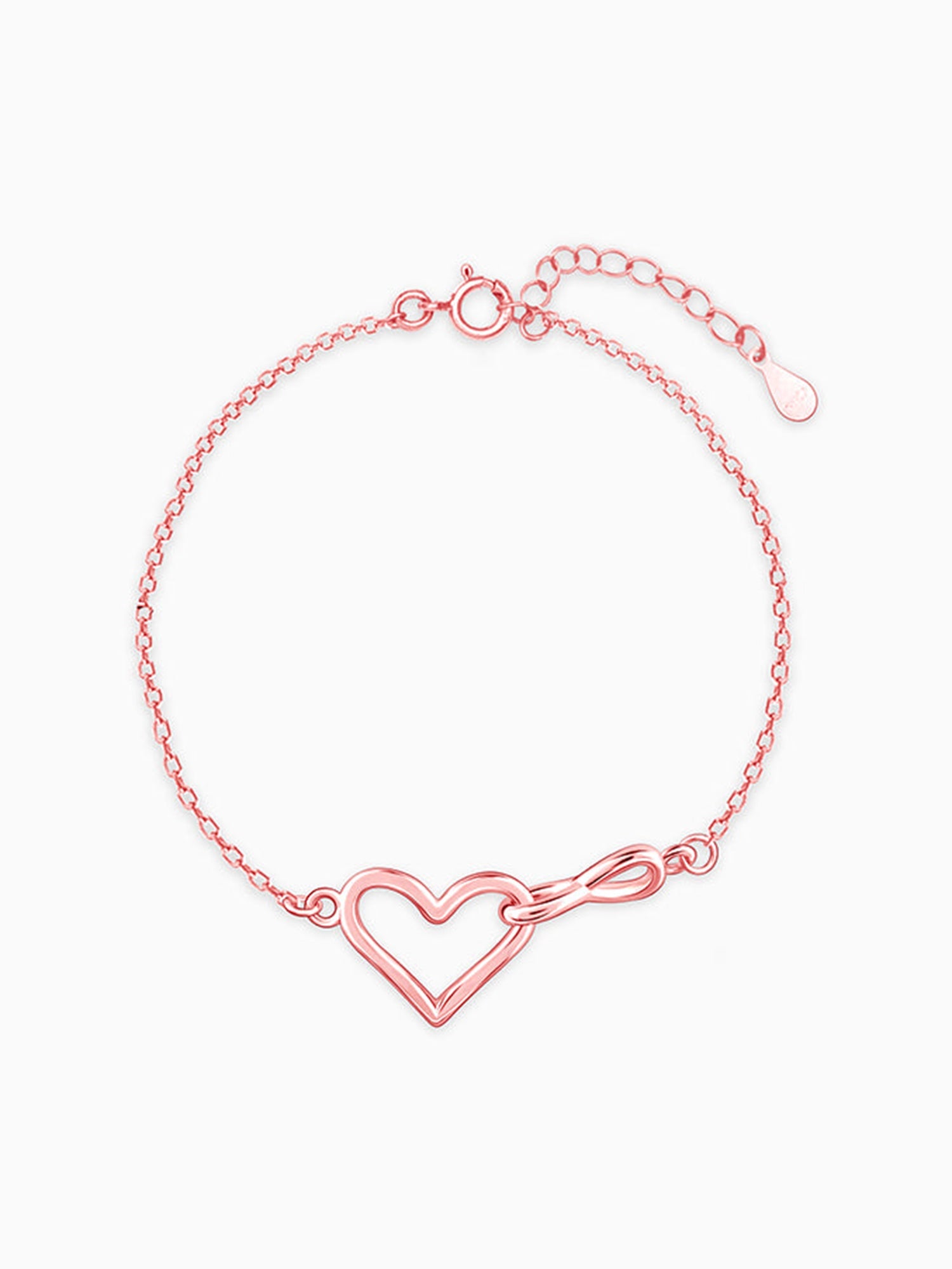 Rose Gold Bold Love Bracelet