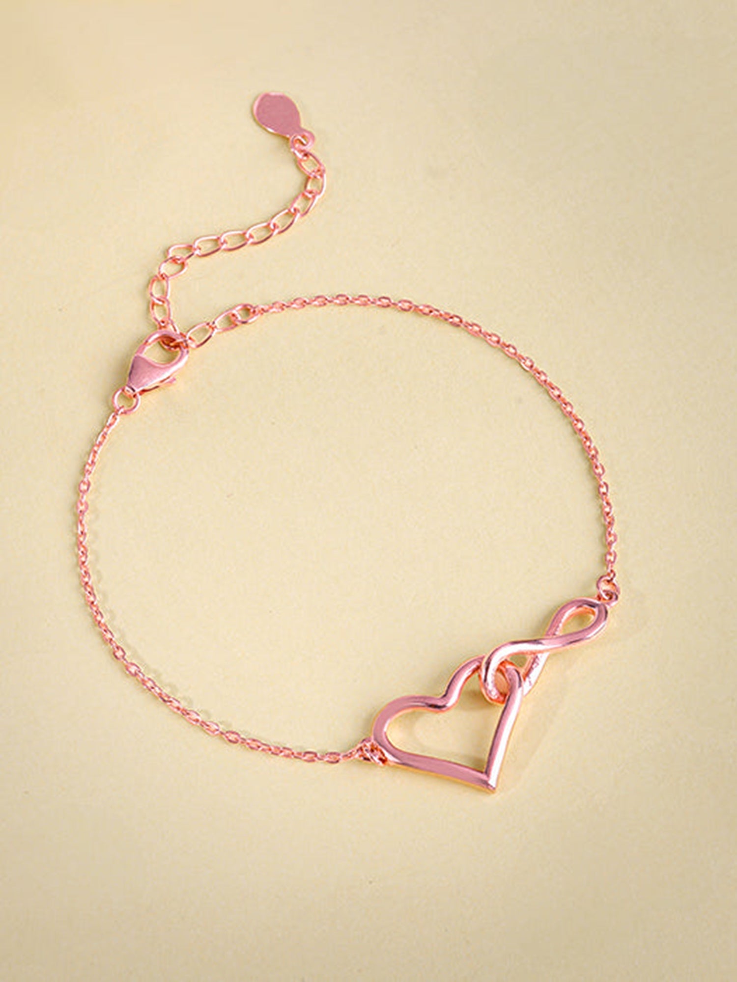 Rose Gold Bold Love Bracelet