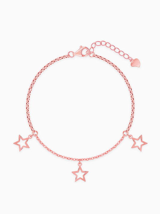 Rose Gold Starry Race Bracelet