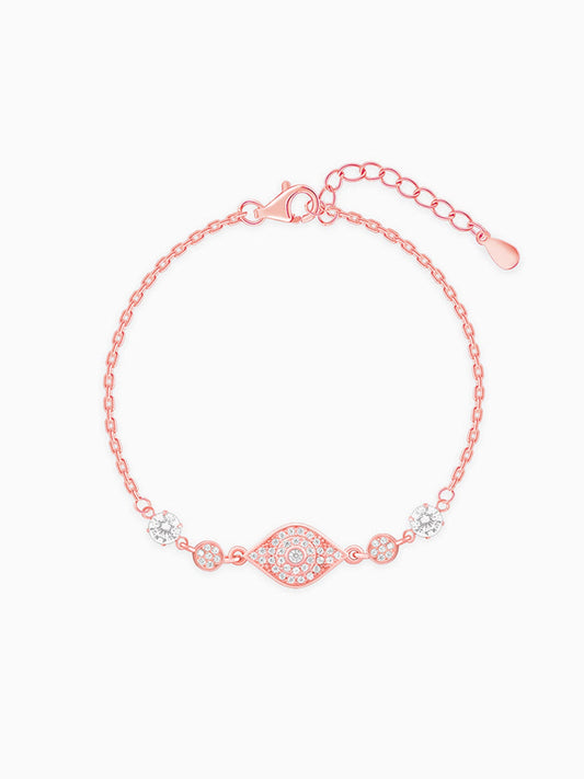 Rose Gold Classy Eye Bracelet